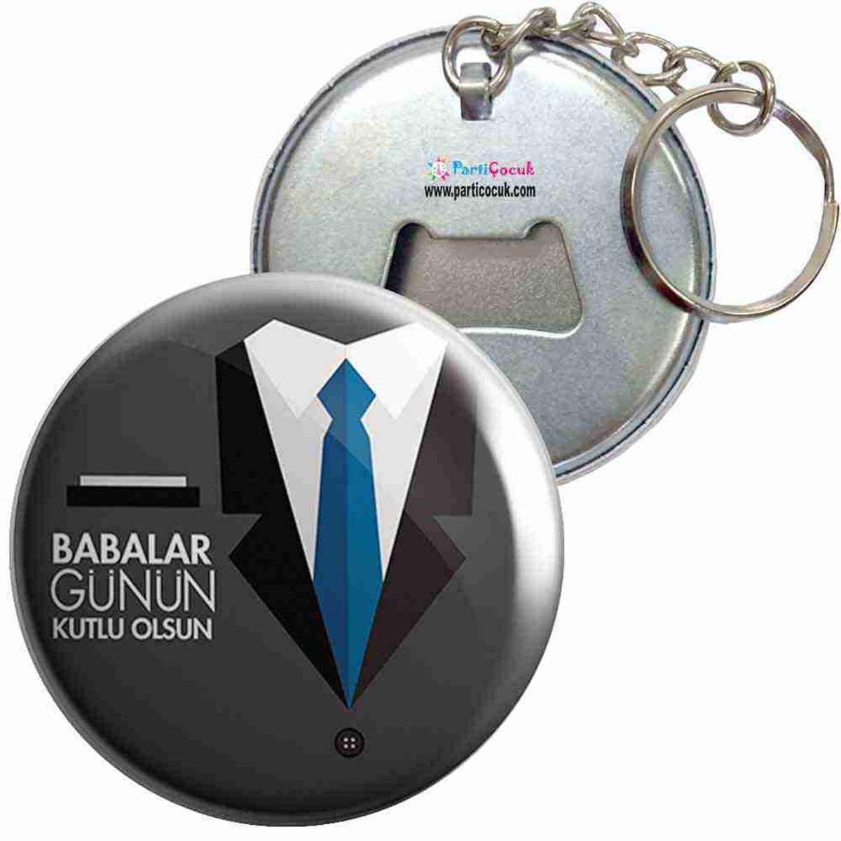 Anahtarlıklı Açacak Babalar Günü 15 Parti Çocuk  