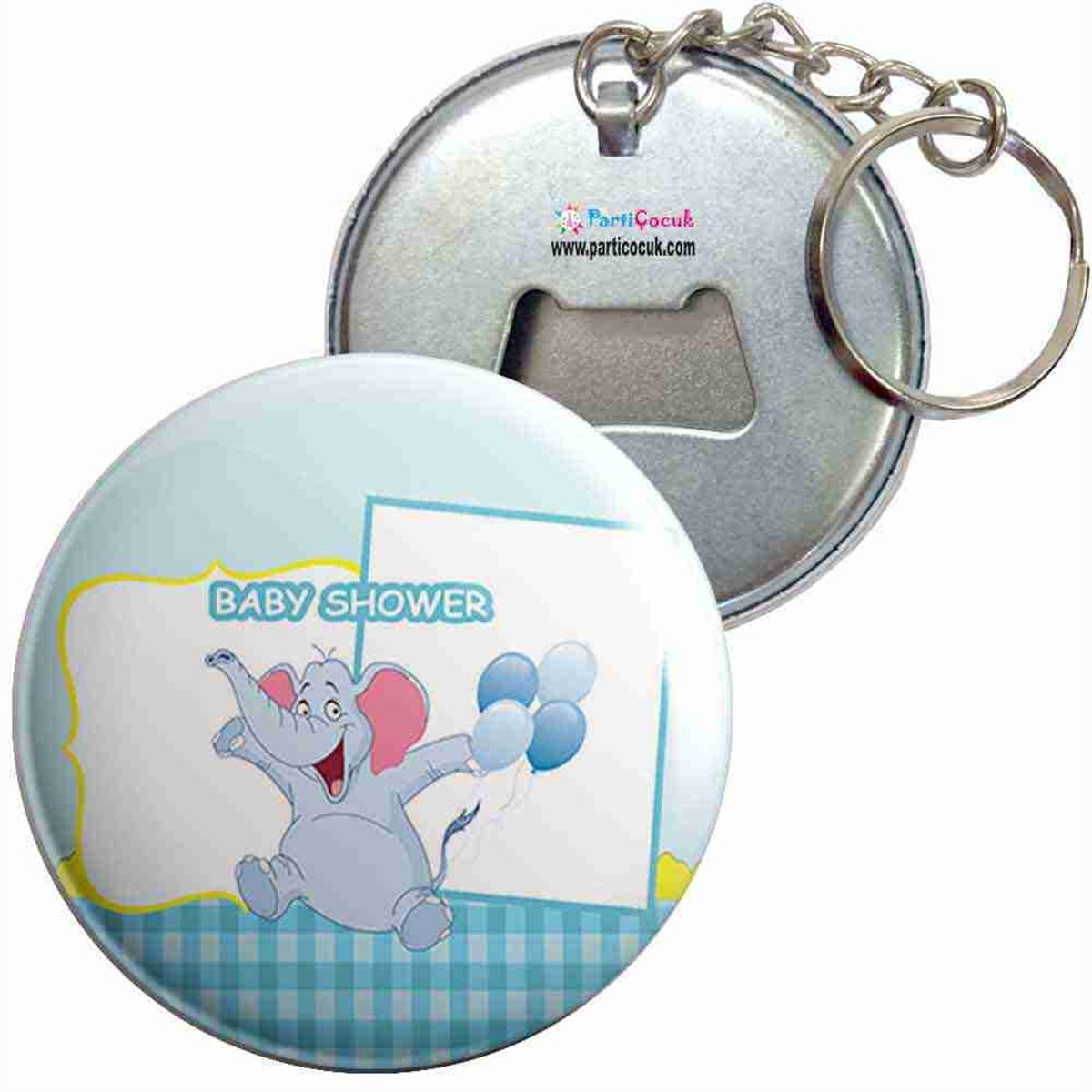 Anahtarlıklı Açacak Baby Shower 1 Parti Çocuk  