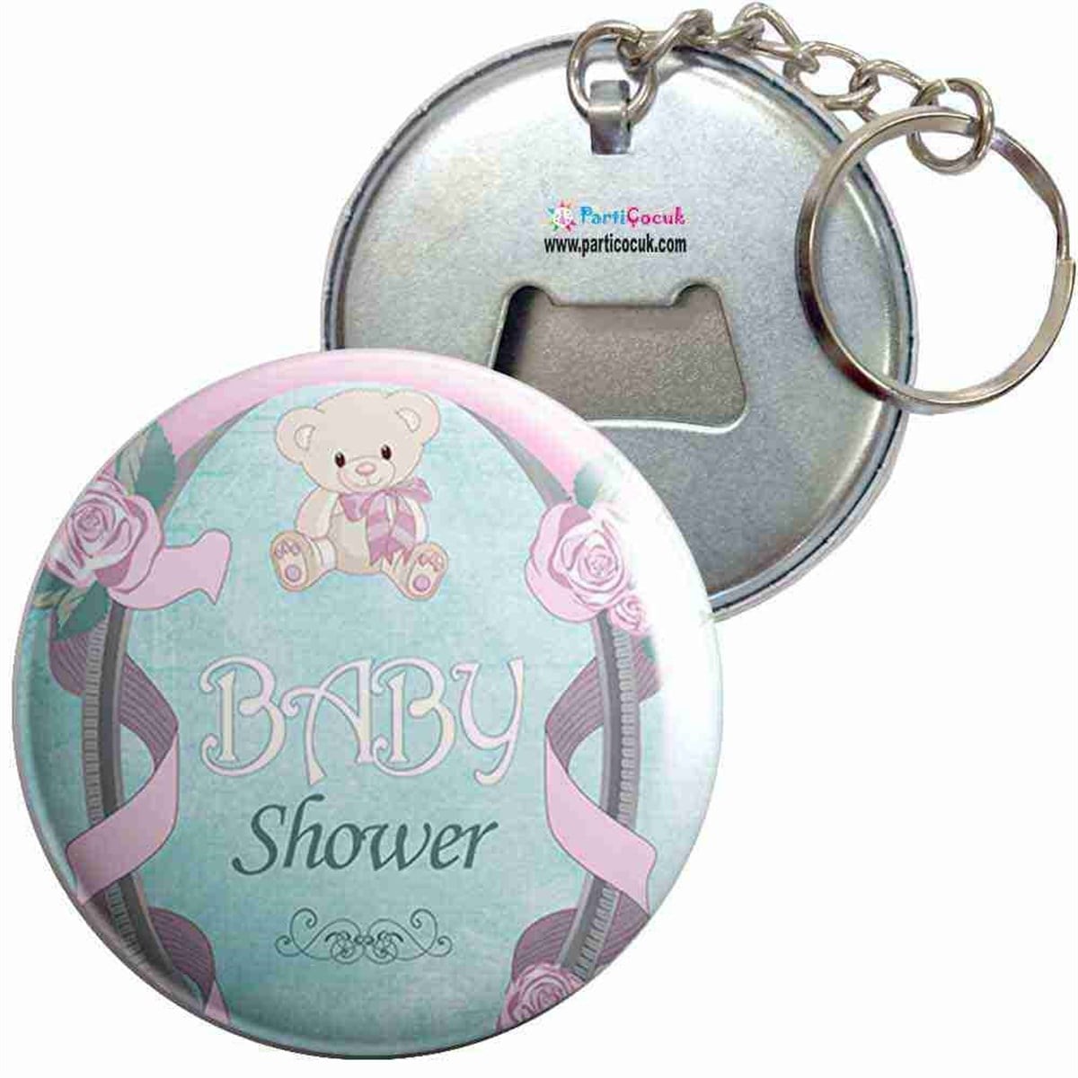 Anahtarlıklı Açacak Baby Shower 11 Parti Çocuk  