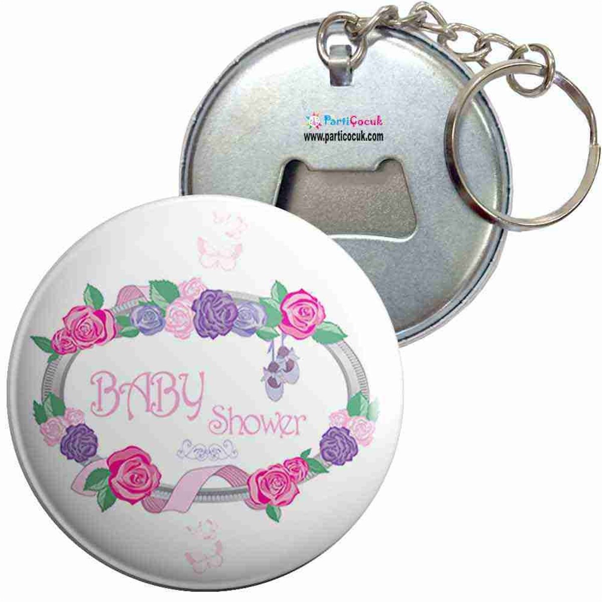 Anahtarlıklı Açacak Baby Shower 14 Parti Çocuk  