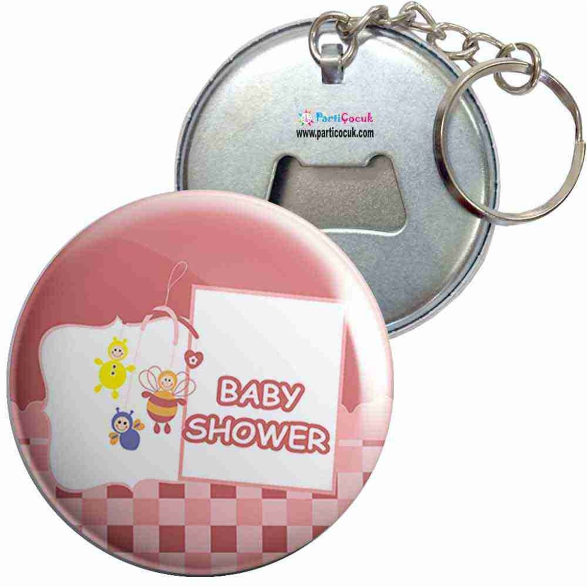 Anahtarlıklı Açacak Baby Shower 2 Parti Çocuk  