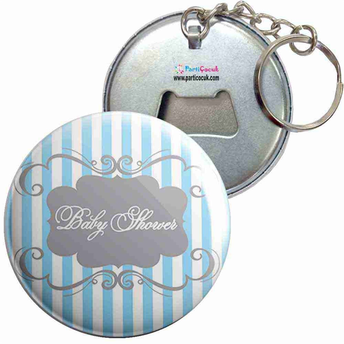 Anahtarlıklı Açacak Baby Shower 20 Parti Çocuk  