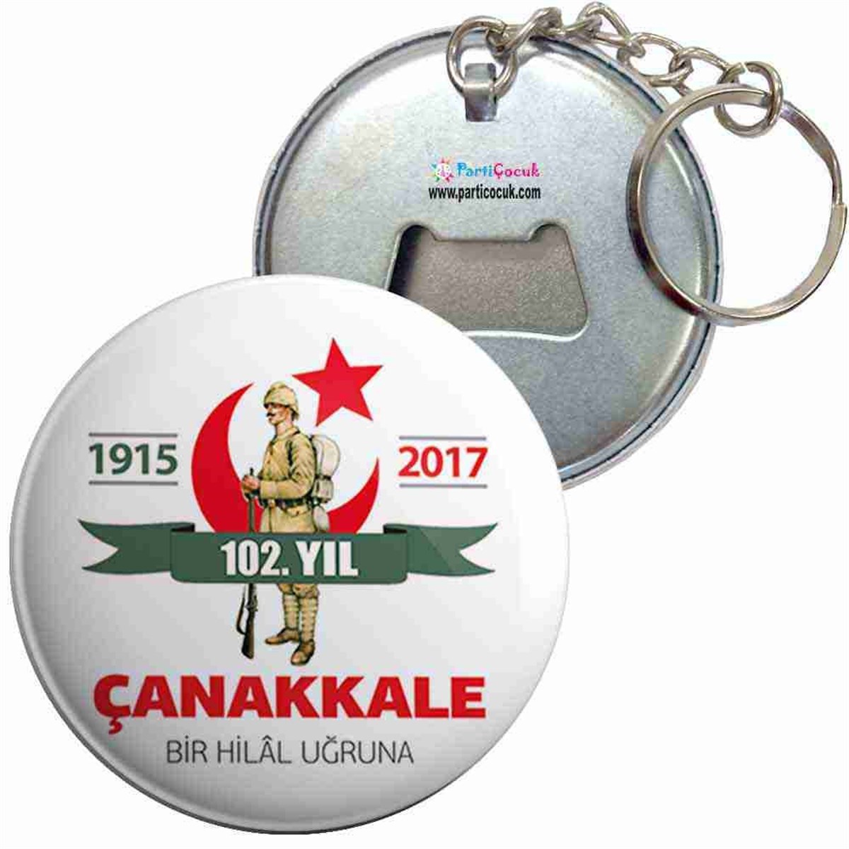 Anahtarlıklı Açacak Çanakkale Resim 2 Parti Çocuk 