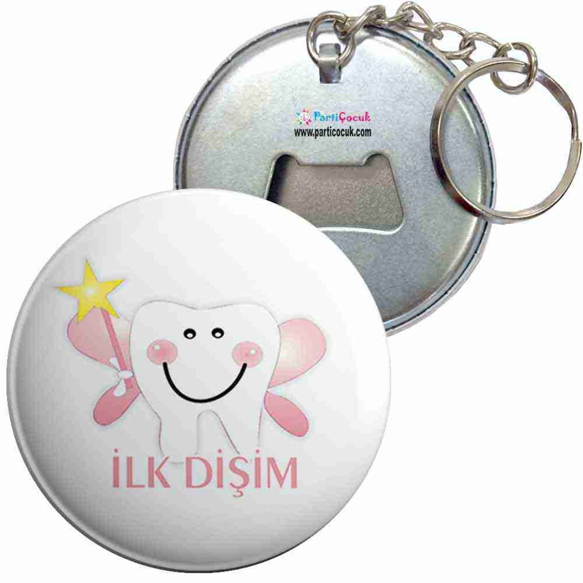 Anahtarlıklı Açacak Diş Buğdayı 12 Parti Çocuk 