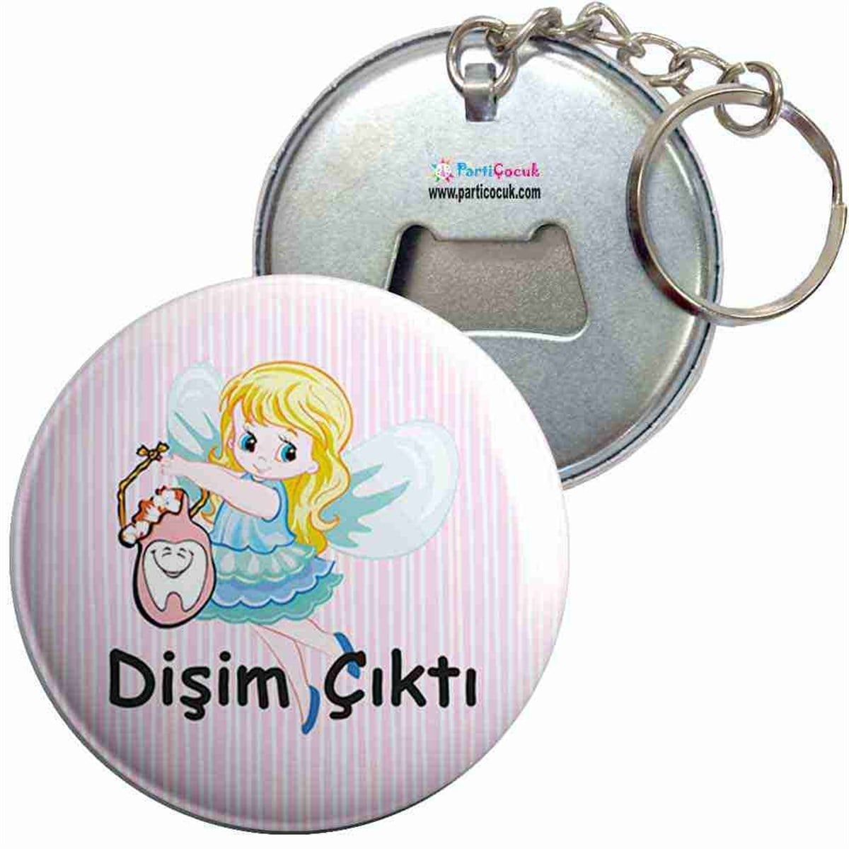 Anahtarlıklı Açacak Diş Buğdayı 15 Parti Çocuk 