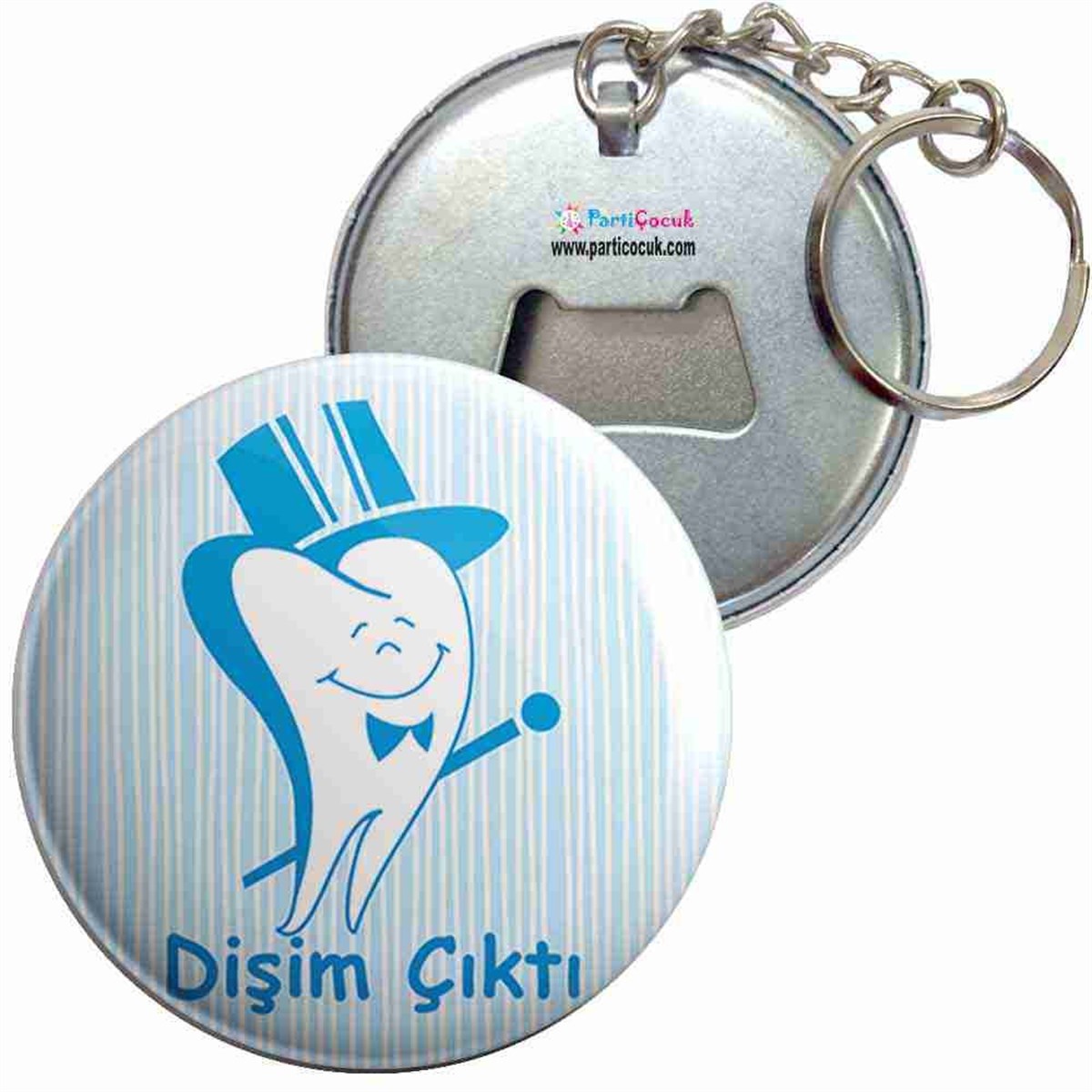 Anahtarlıklı Açacak Diş Buğdayı 16 Parti Çocuk 