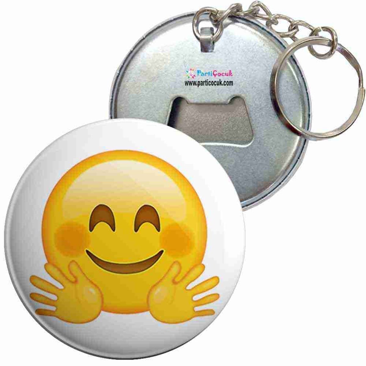Anahtarlıklı Açacak Emoji 3 Parti Çocuk 