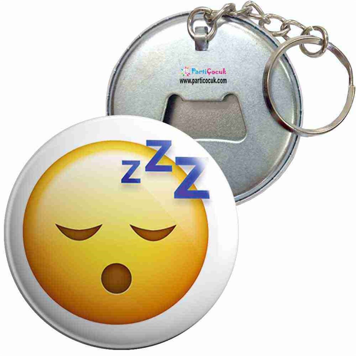 Anahtarlıklı Açacak Emoji 4 Parti Çocuk 
