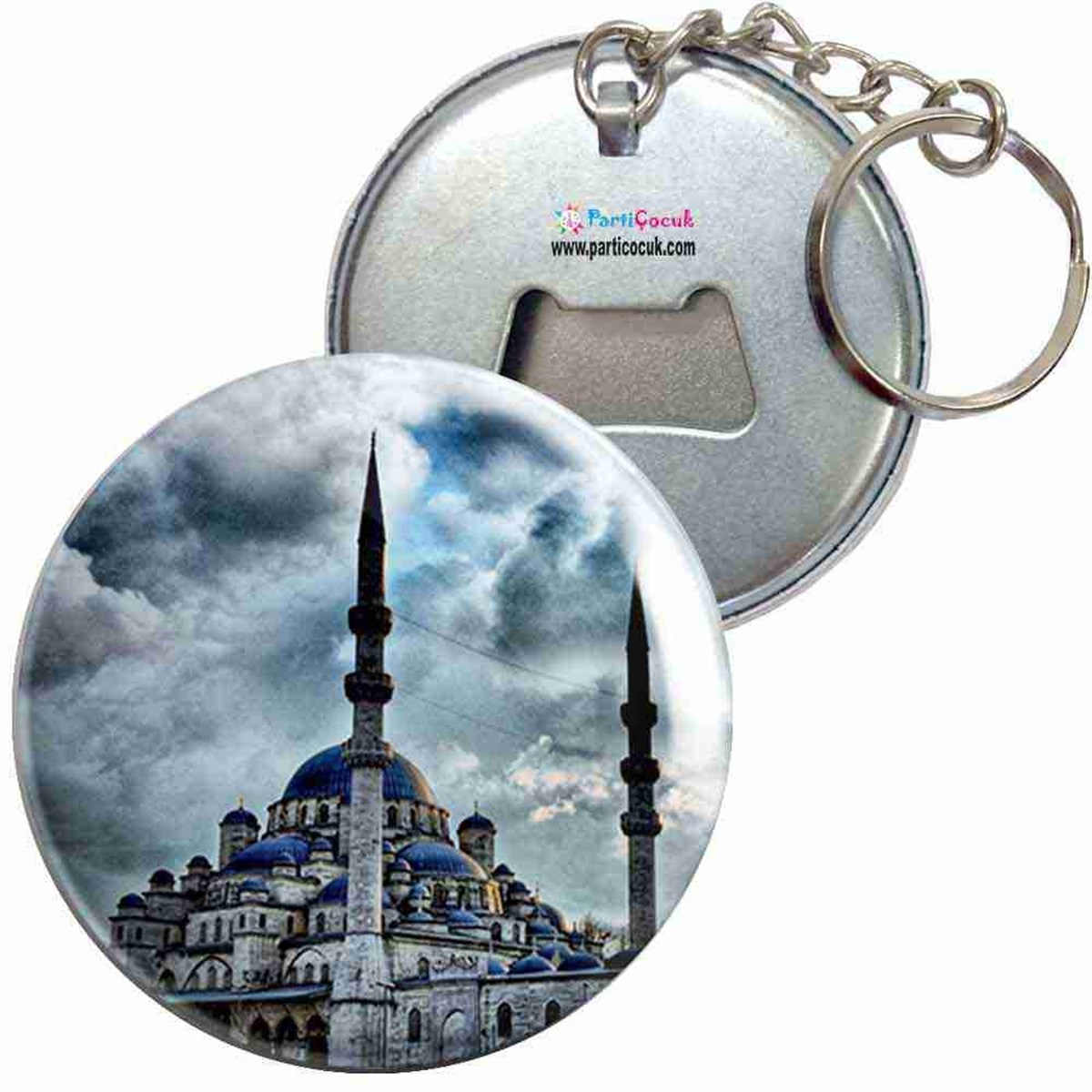 Anahtarlıklı Açacak İstanbul Manzara 15 Parti Çocuk 