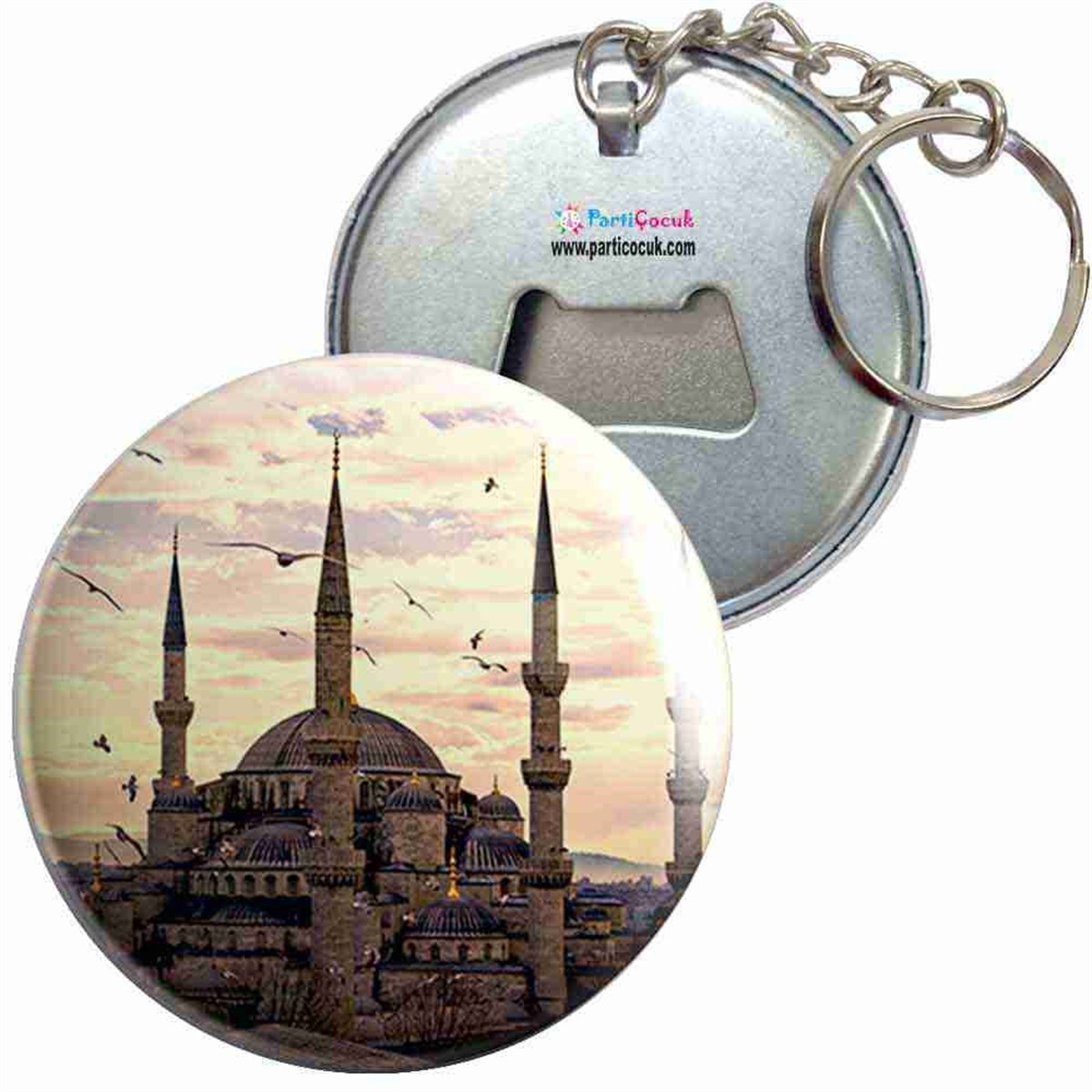 Anahtarlıklı Açacak İstanbul Manzara 12 Parti Çocuk 