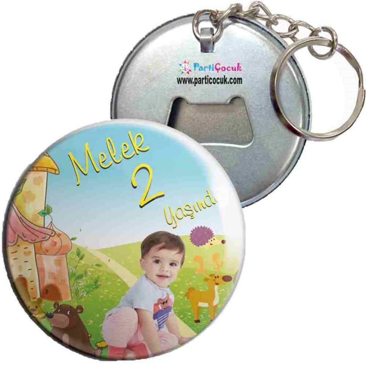 Anahtarlıklı Açacak  Kişiye Özel 
