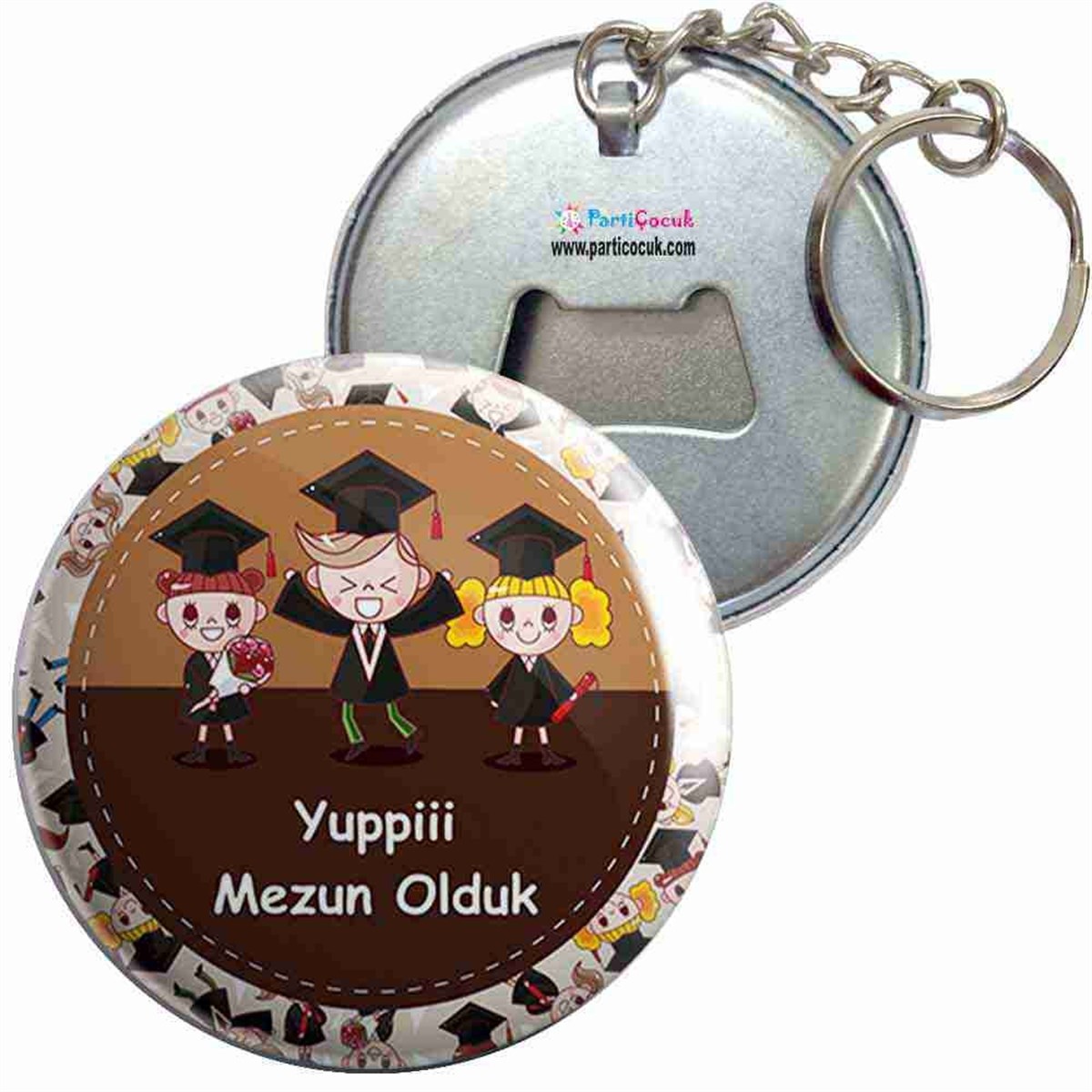 Anahtarlıklı Açacak Mezuniyet Töreni 1 Parti Çocuk 