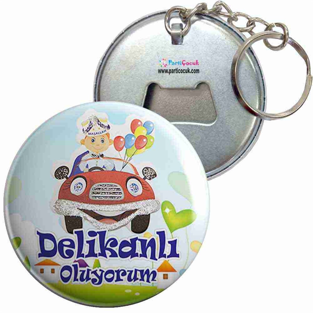Anahtarlıklı Açacak Sünnet 11 Parti Çocuk 