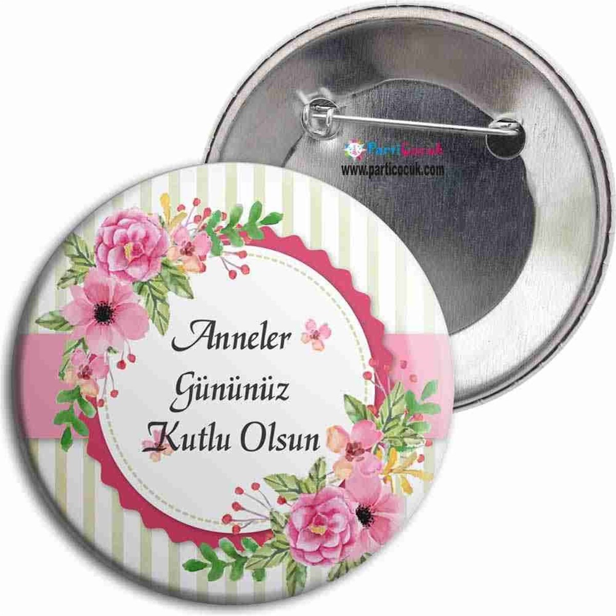 Anneler Günü Hediyelik Kapak Şeklinde Rozet 