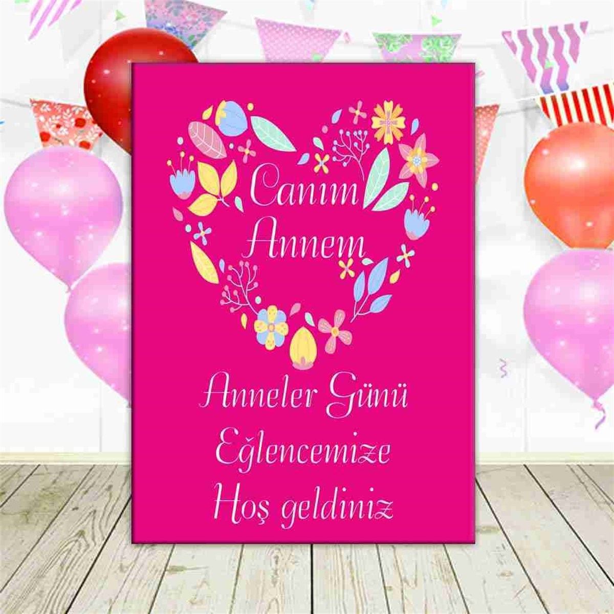 Anneler Günü  Karşılama Pano  