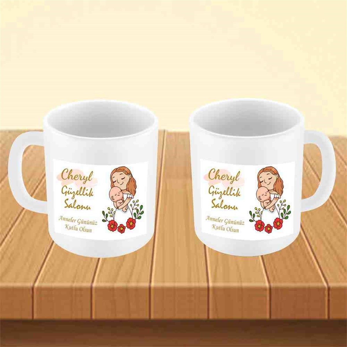 Anneler Günü Kupa Bardak 