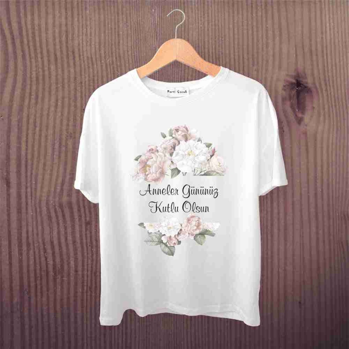 Anneler Günü Kutlama Tişört Baskı 