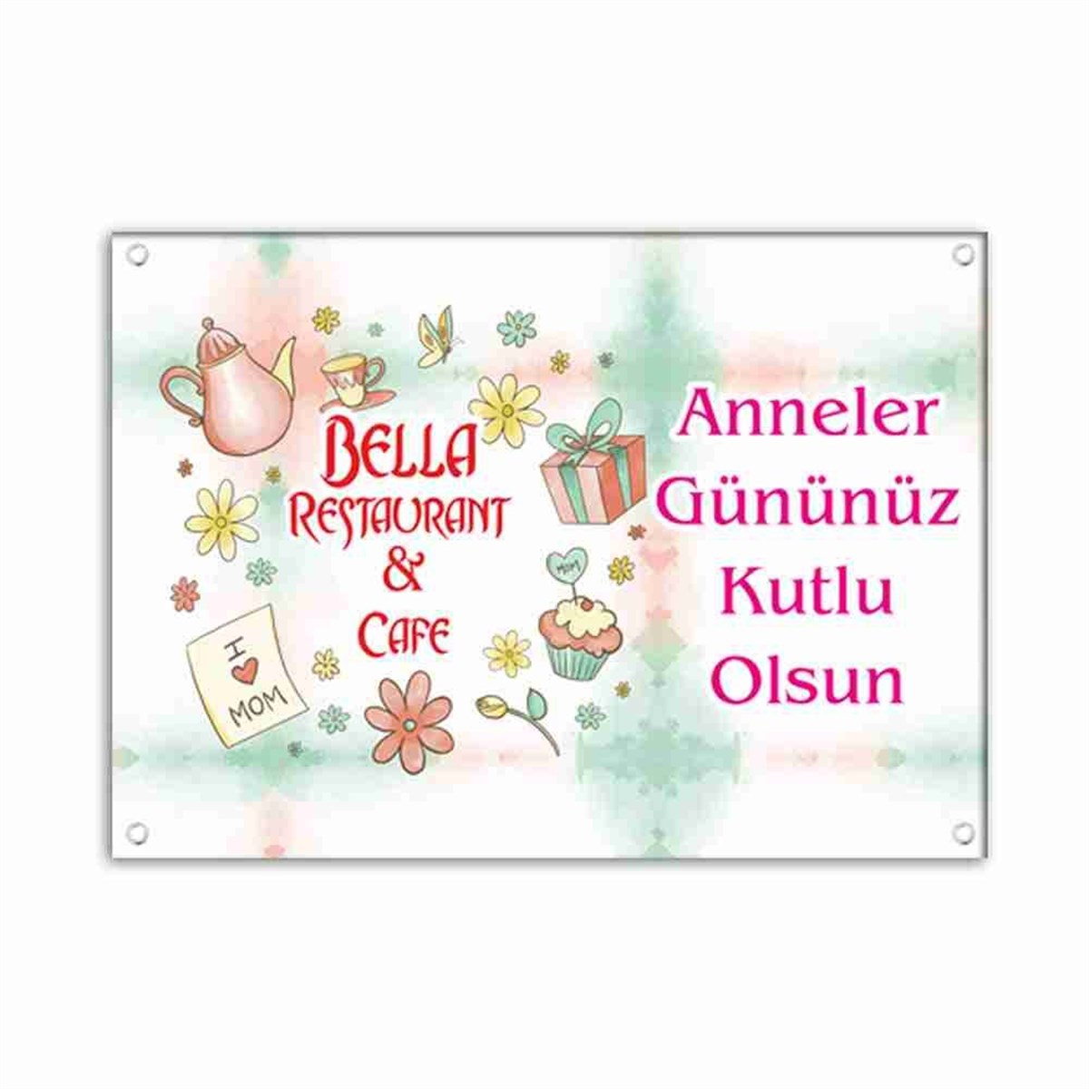Anneler Günü Organizasyon Afiş 