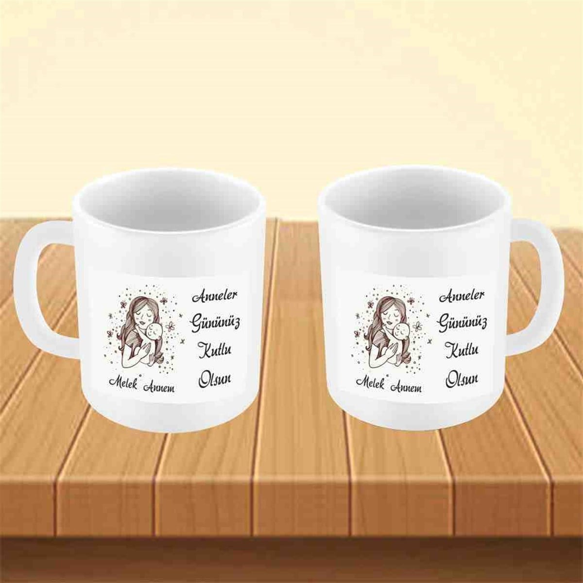 Anneler Günü Organizasyon Mug Bardak Baskı 