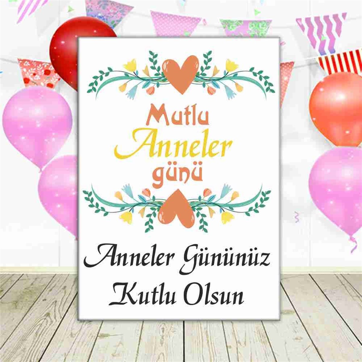 Anneler Günü Resimli Pano 