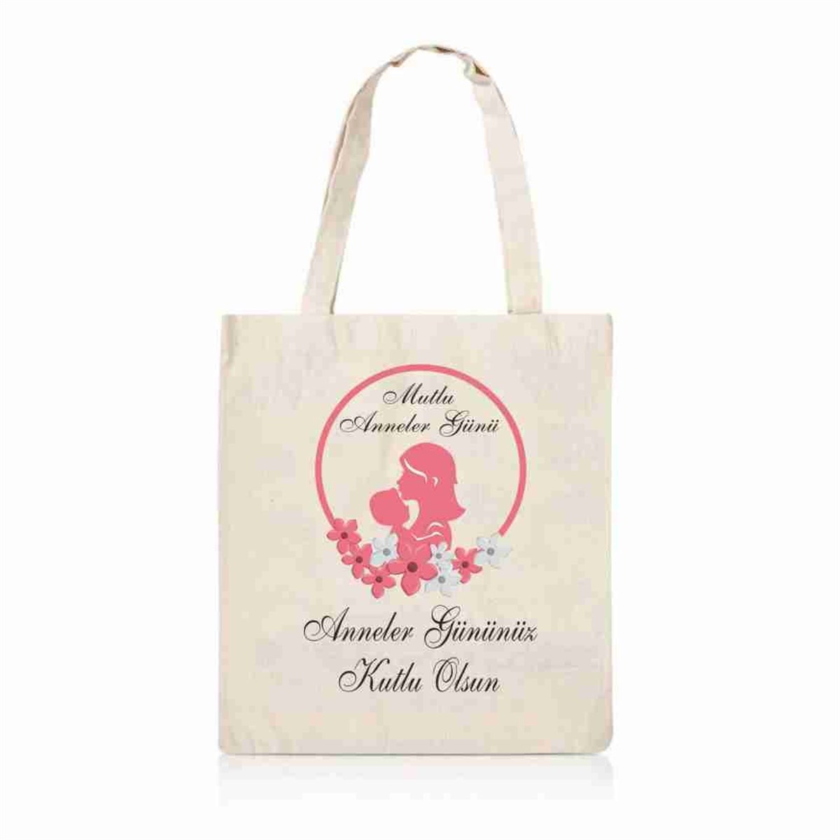 Anneye Hediye Konseptli Doğal Üretim Çanta 