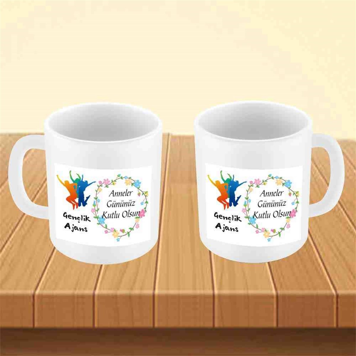 Anneye Hediye Mug Bardak Baskı 