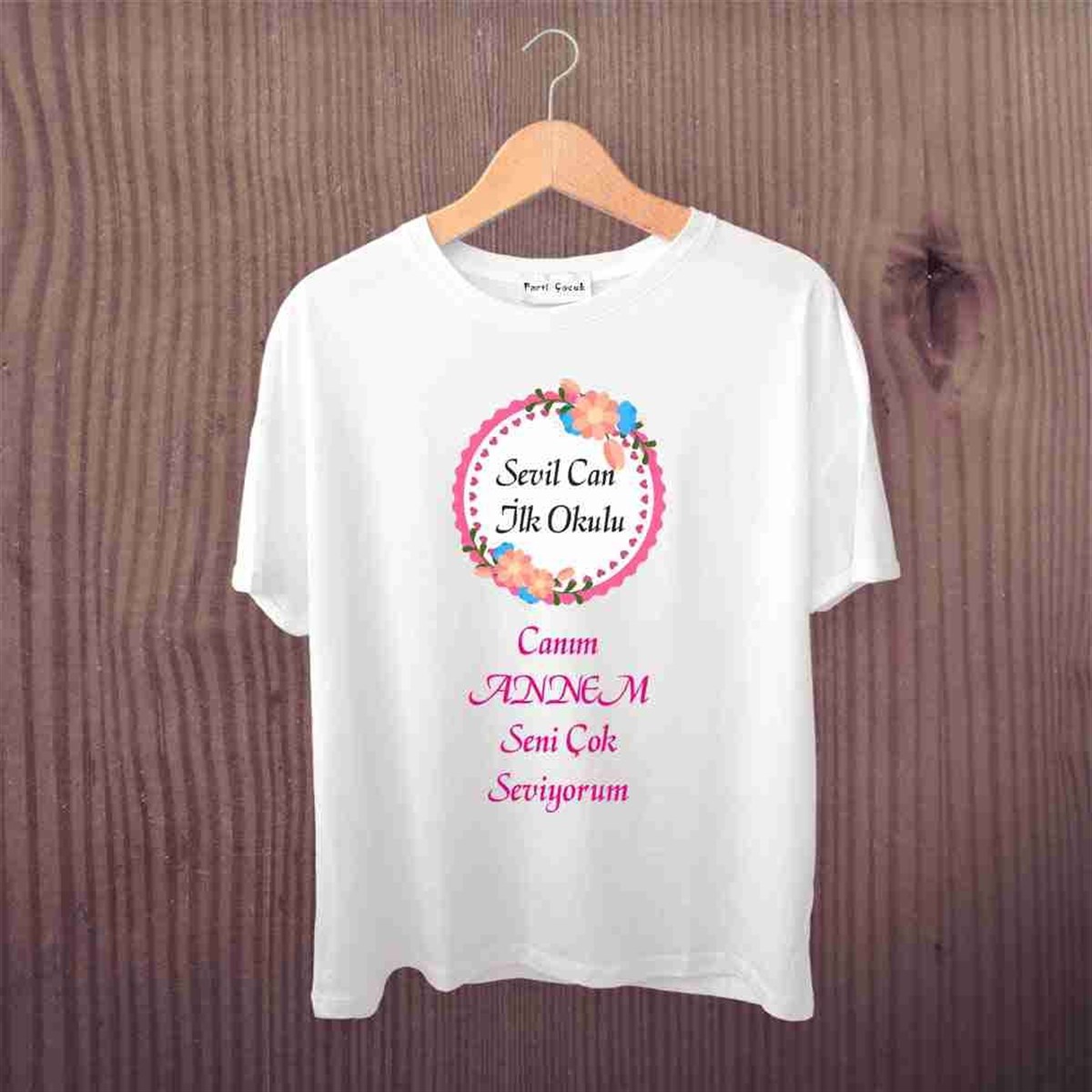 Anneye Hediye Temalı Tişört Baskı 