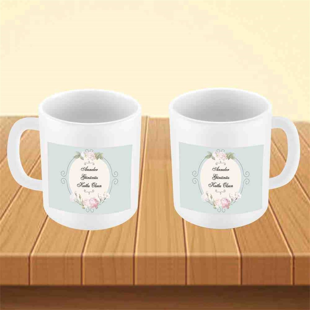 Anneye  Mug Bardak Baskı 