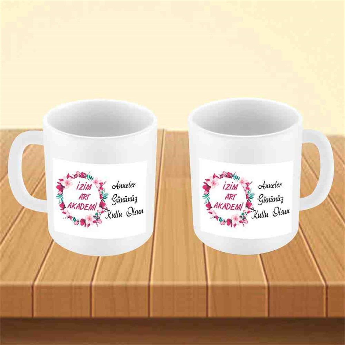 Anneye Sürpriz Mug Bardak Baskı 