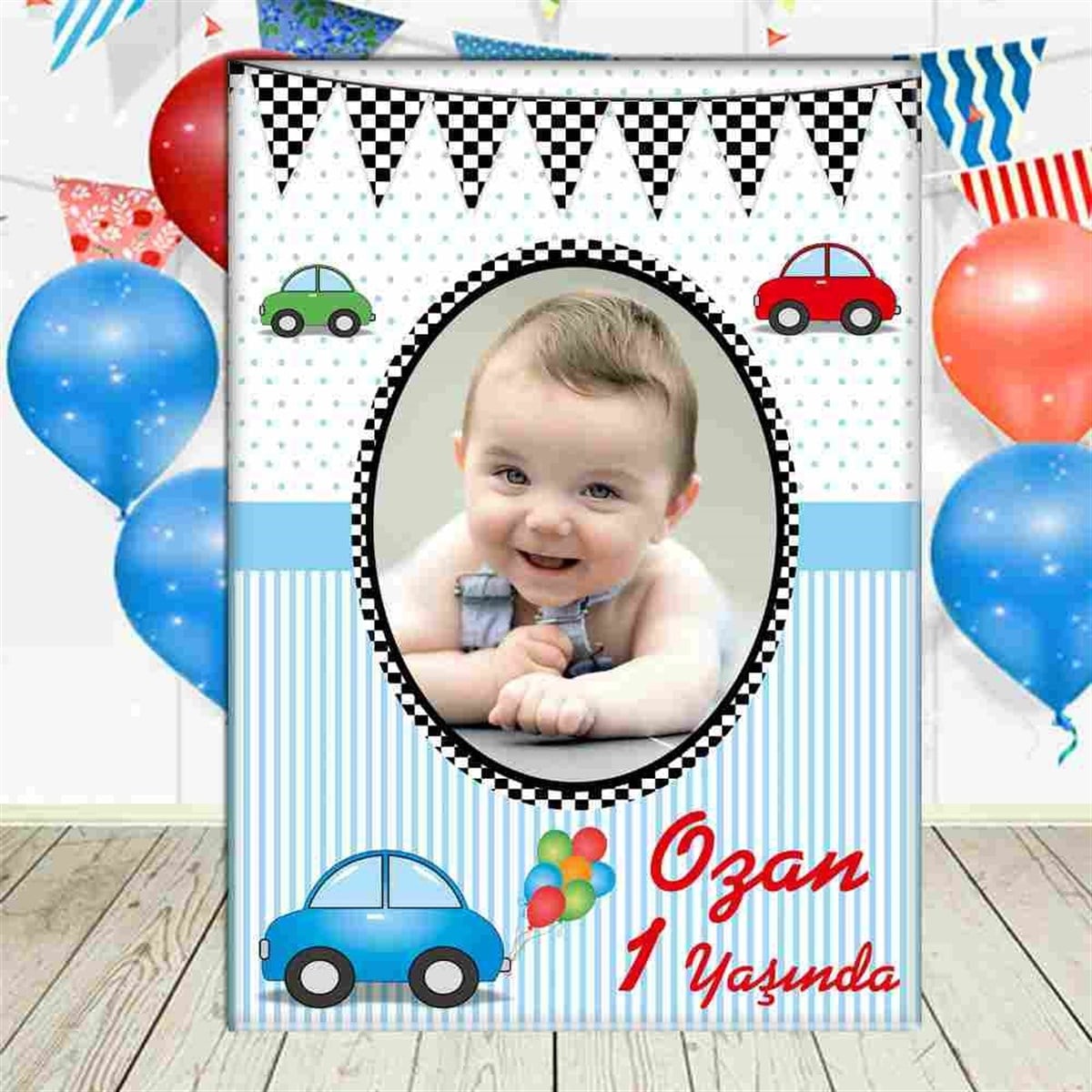 Arabalar Konsepti Ayaklı Pano 