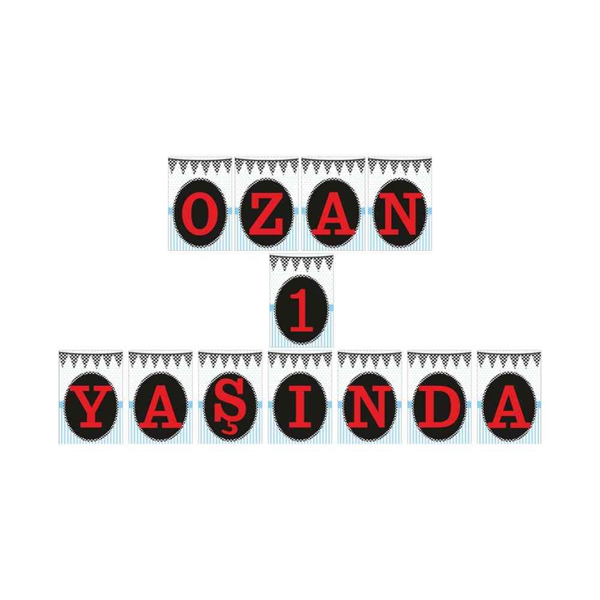 Arabalar Konsepti Harf Banner 