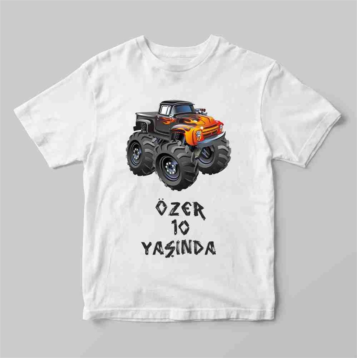 Arabalı Kişiye Özel Tişört Baskı 