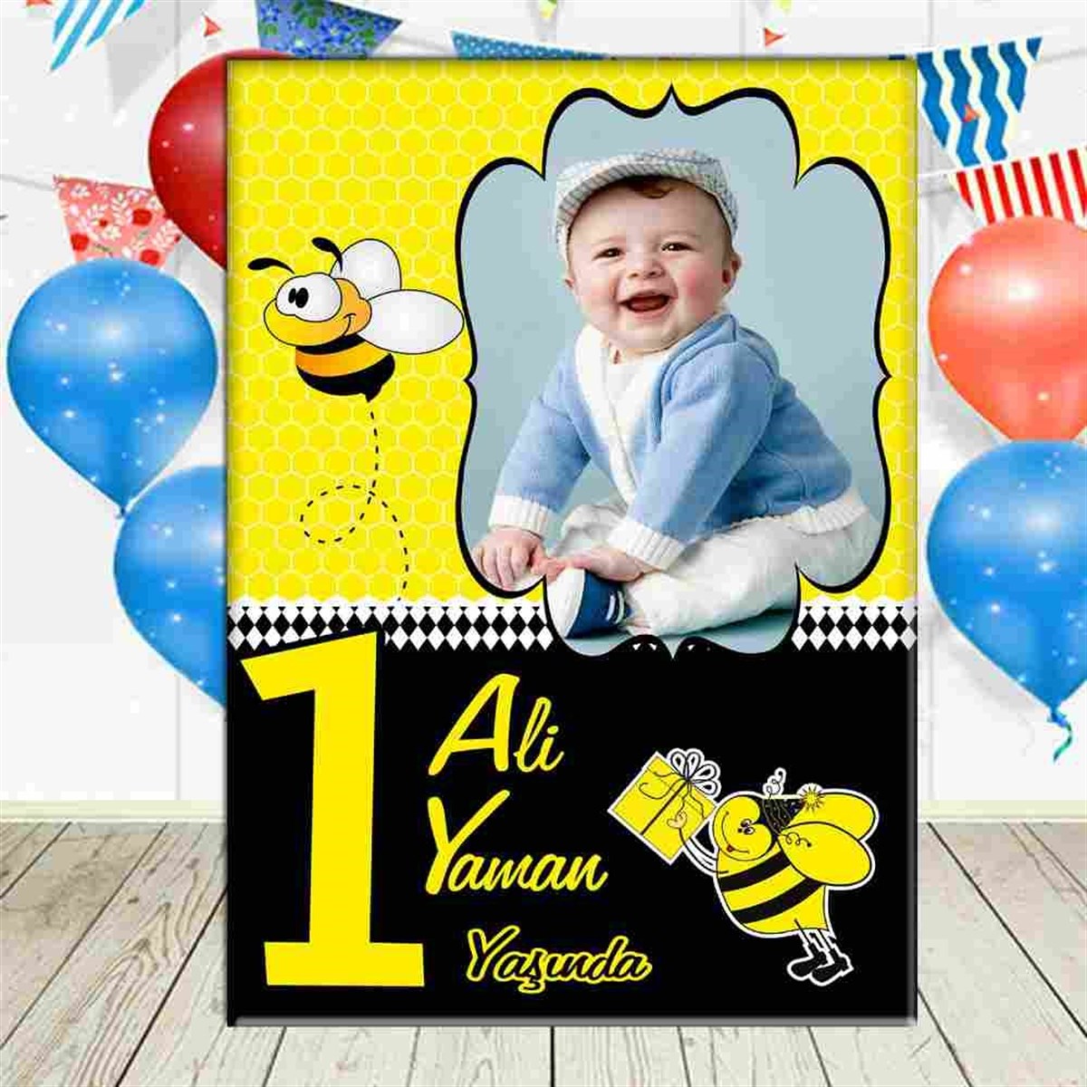 Arı Konsept Ayaklı Pano 