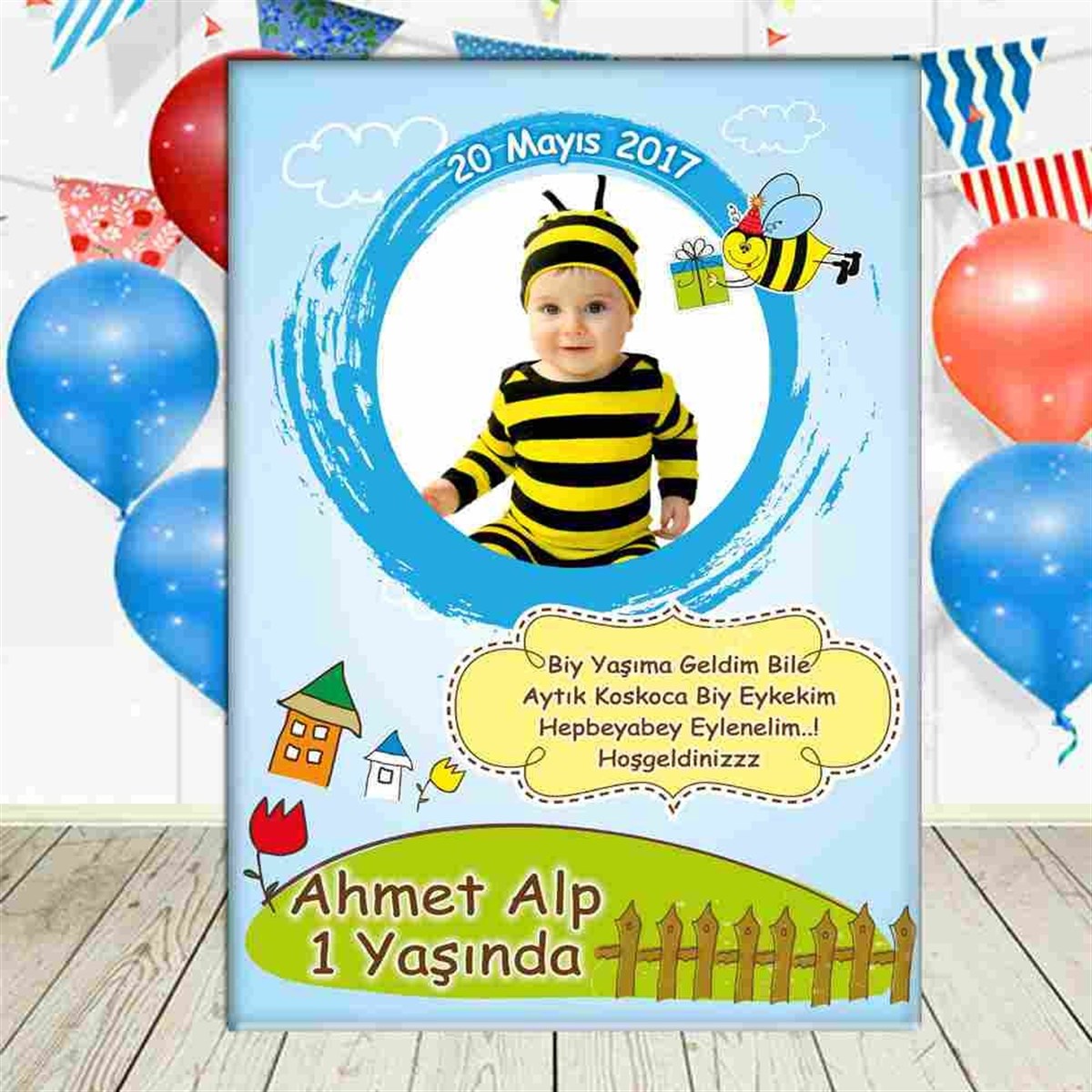 Arı Konsept Ayaklı Pano 