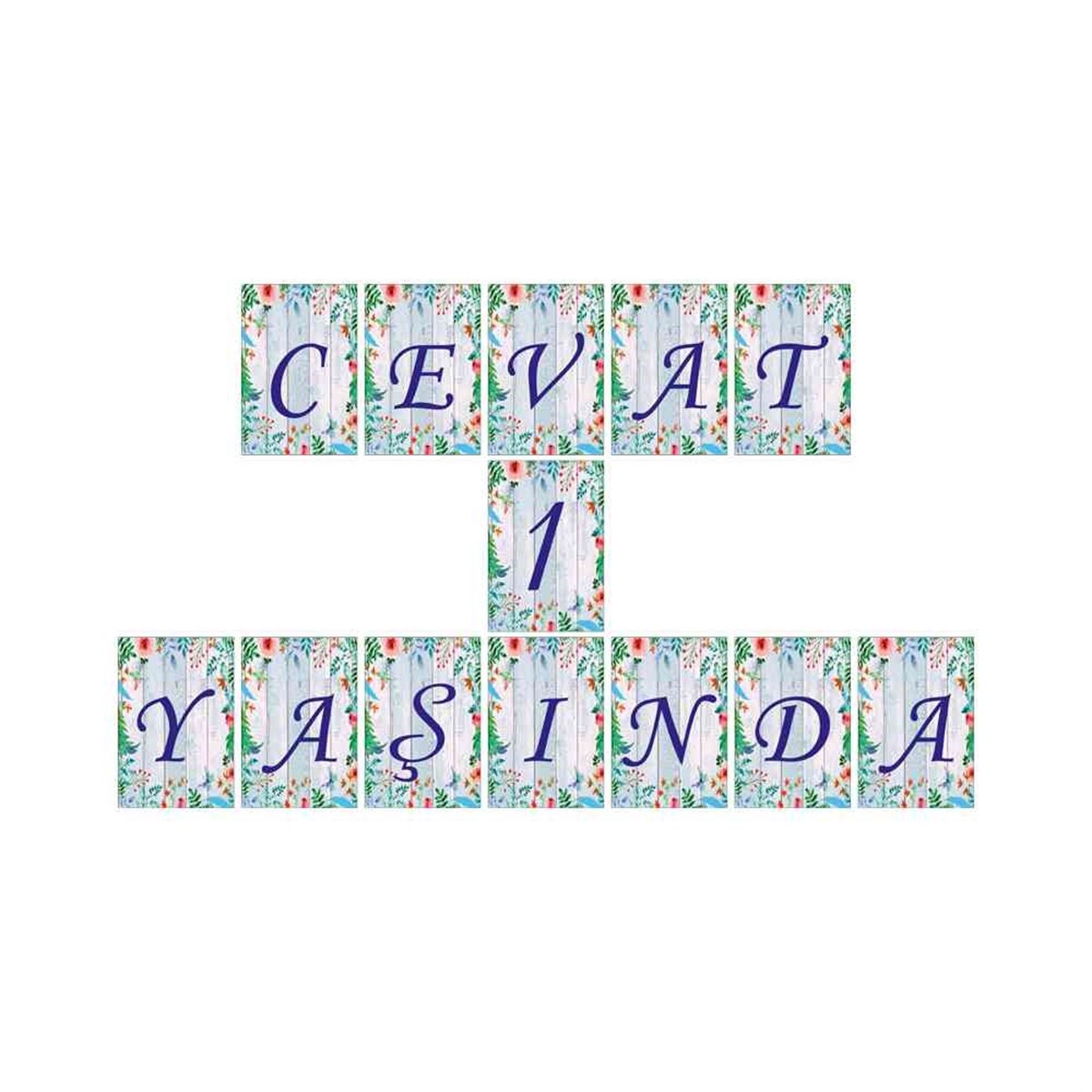 Arılar Konsept Harf Banner 