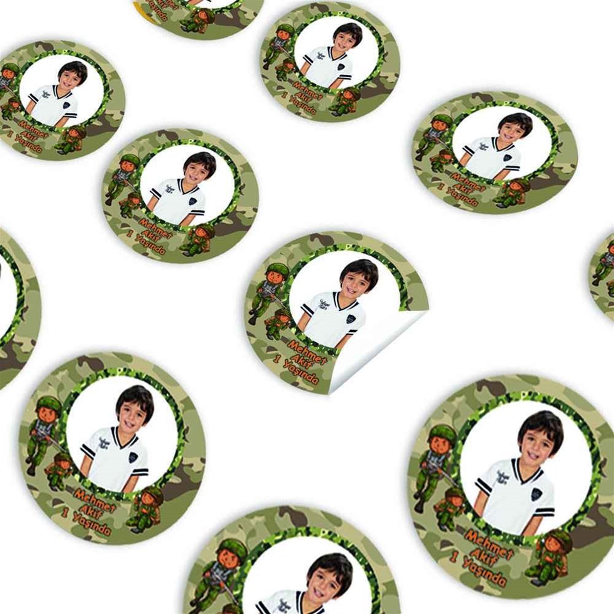 Asker Konsept Sticker 30 Adet 