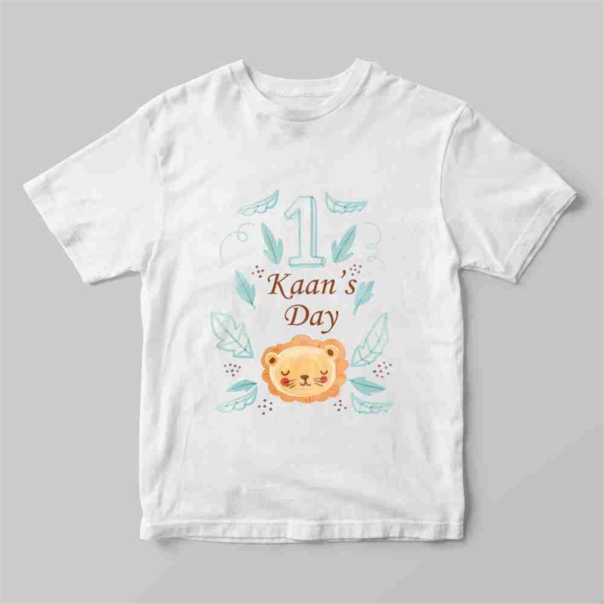 Aslanlı Tişört Baskı 