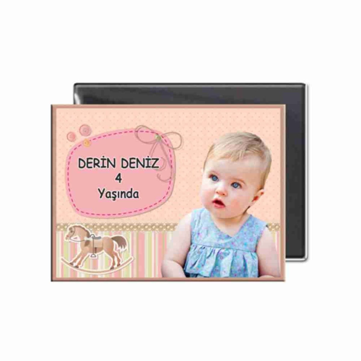 Atlı Konsept Buzdolabı Magneti   