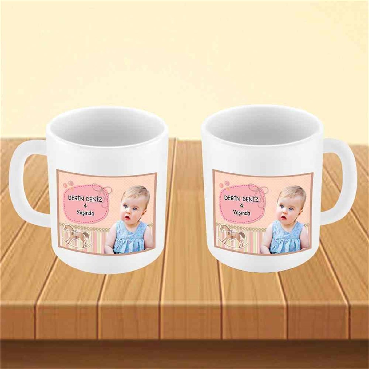 Atlı Konsept Kupa Bardak Mug  
