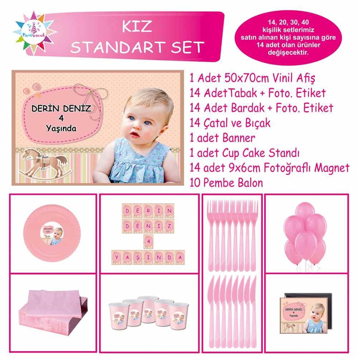 Atlı Konsept Standart Set 