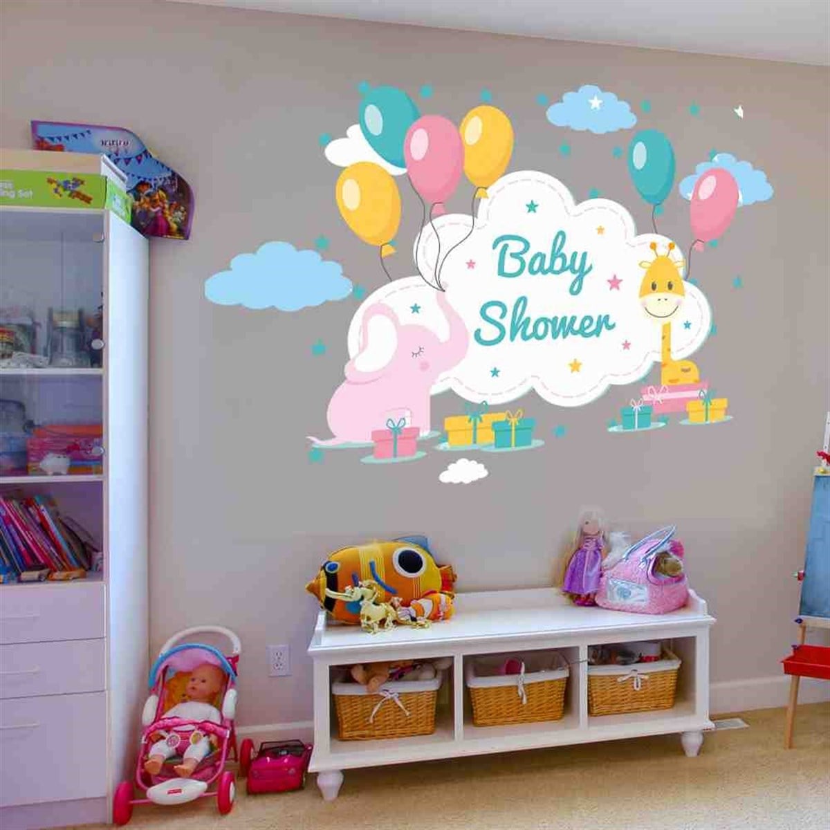 Baby Shower Duvar Sticker 