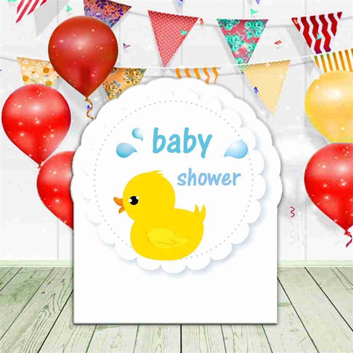 Baby Shower Ördekli Pano 