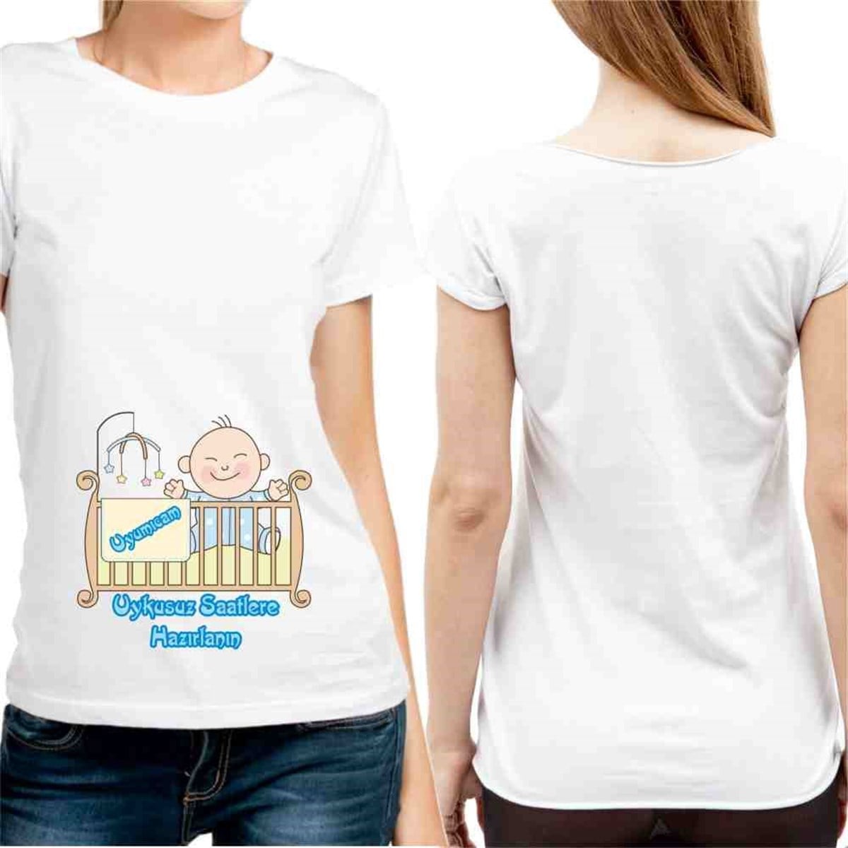 Baby Shower Tişört Baskı 