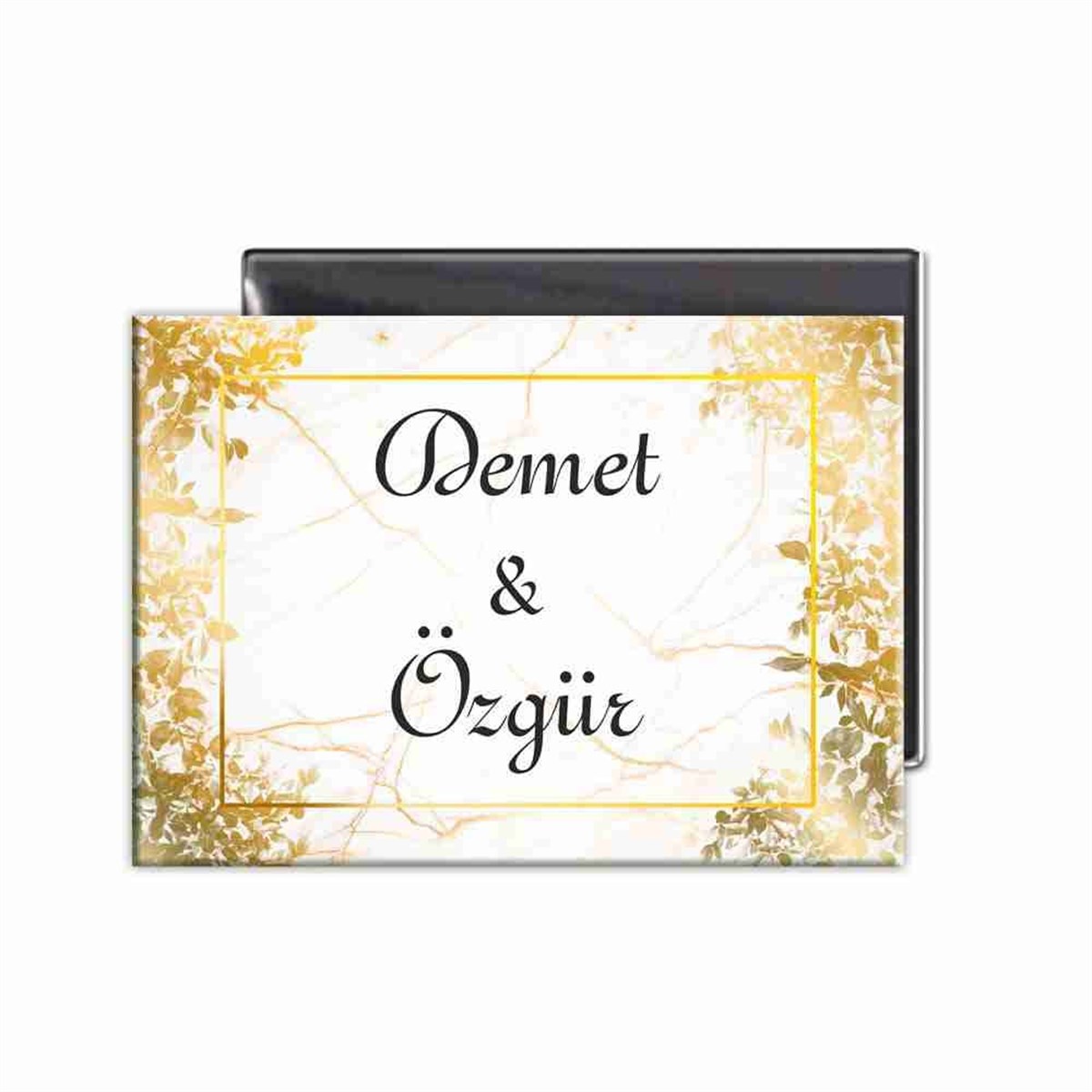 Bahar Temalı Nişan Süs Magnet 