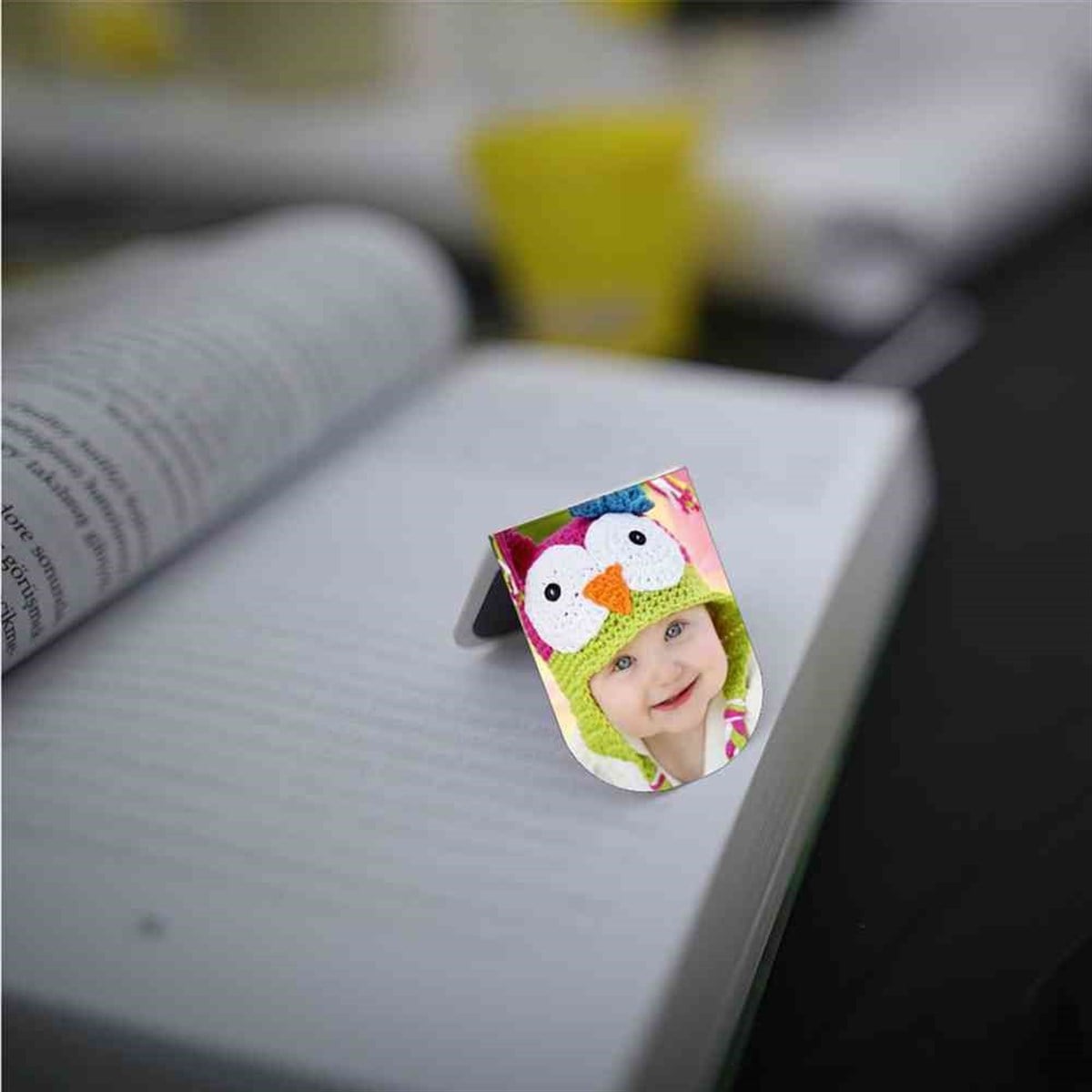 Baykuş Konsepti Kitap Ayraçı Magneti 