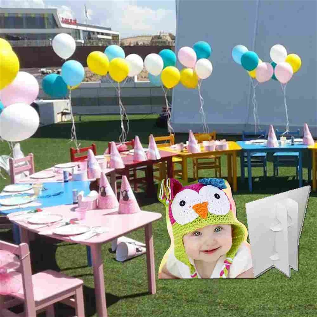 Baykuş Konsepti Şekilli Baykuş Pano 