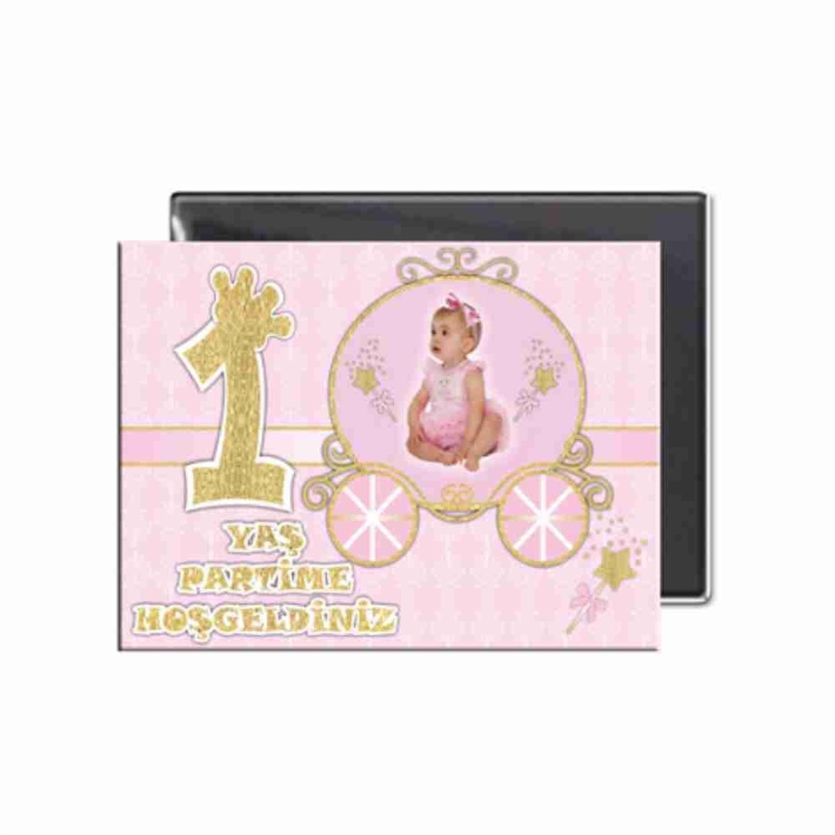 Bir Balkabağı Buzdolabı Magneti  