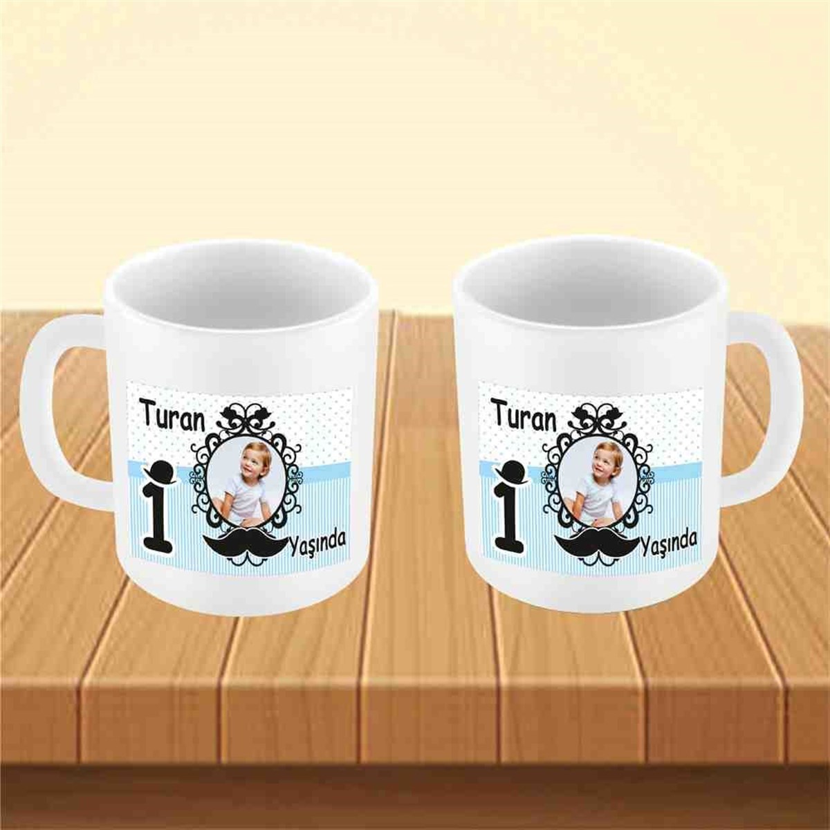 Bıyık Konsept Kupa Bardak Mug 
