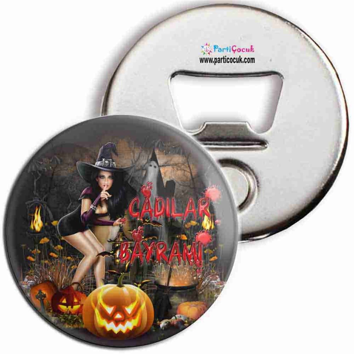 Cadılar Bayramı Kurukafa Temalı Magnet Açacak  