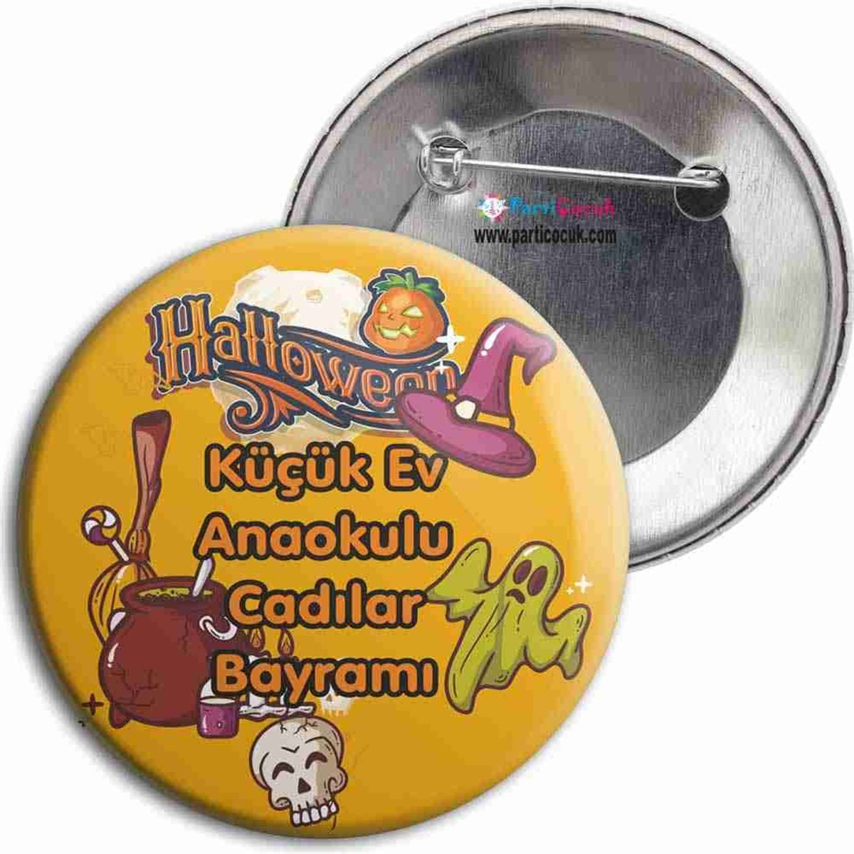 Cadılar Bayramı Rozet  